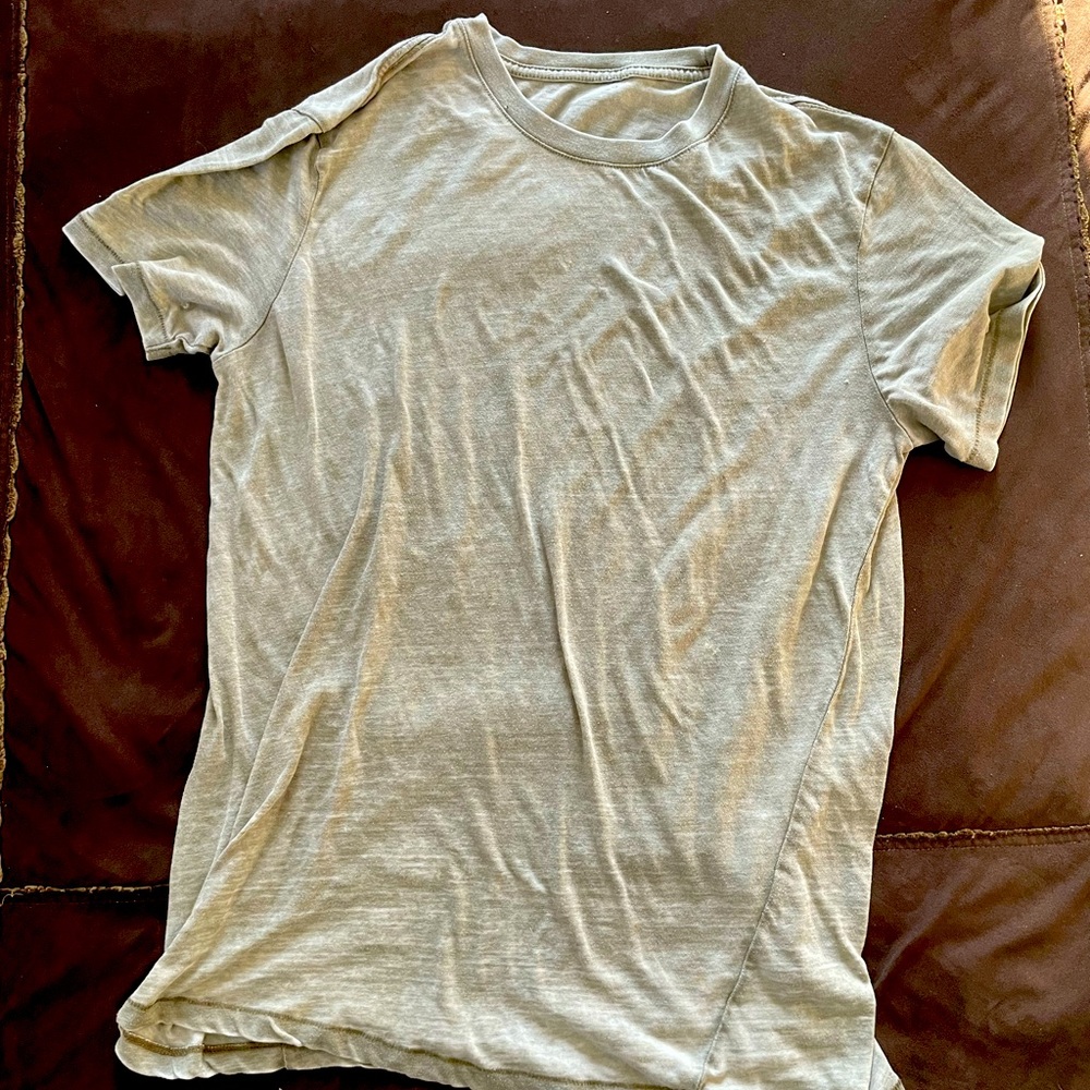 lucky brand men large green shirt